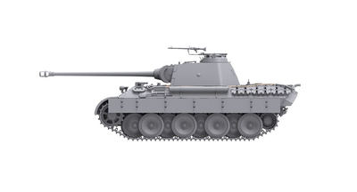 Panther A Early, German Medium Battle Tank, WW2  - 2