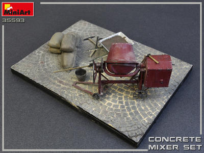 Concrete Mixer Set - Stavba míchačka - 2
