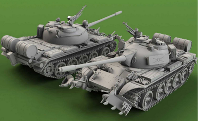 Plastic ModelKit tank 03328 - T-55A/AM with KMT-6/EMT-5 (1:72) - 2