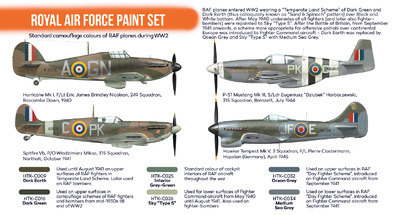 Royal Air Force Paint Set, set barev - 2