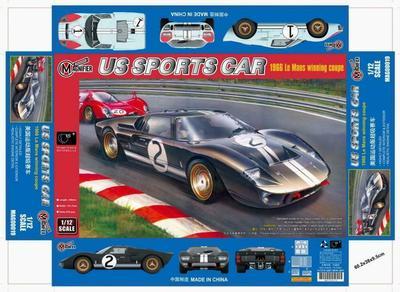 US Sports Car 1966 Le Mans Winning Coupe - 2