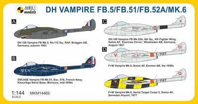 DH VAMPIRE FB.5/FB.51/ FB.52A/MK.6 - 2