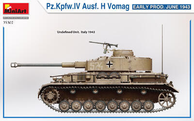 Pz.Kpfw.IV Ausf. H Vomag. EARLY PROD. JUNE 1943 - 2
