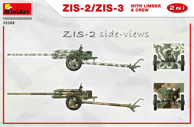 ZIS-2/ZIS-3 With LIMBER & CREW. 2 IN 1 - 2