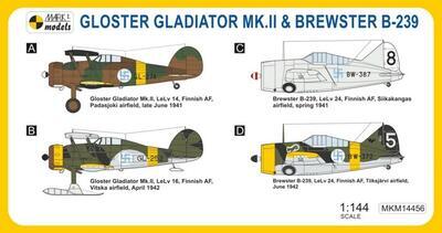 Gladiator MK. II & Brewster B-239 - 2