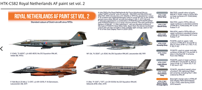 Royal Netherlands AF paint set vol. 2, sada barev  - 2