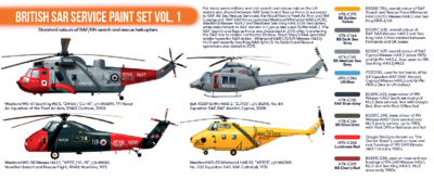 British SAR Service Paint Set Vol. 1 - 2