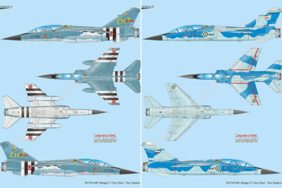 Mirage F.1 Duo Pack & Book  - 2