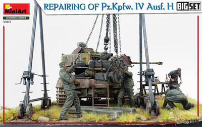 Repairing of Pz.Kpfw. IV Ausf. H. DIORAMA SET - 2