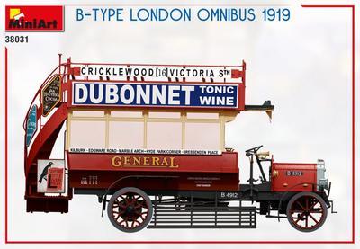 B-TYPE LONDON OMNIBUS 1919 - 2