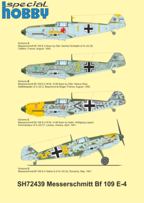 Messerschmitt Bf 109E-4  - 2