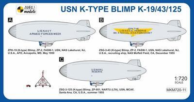 USN K-TYPE BLIMP K-19/43/125 - 2