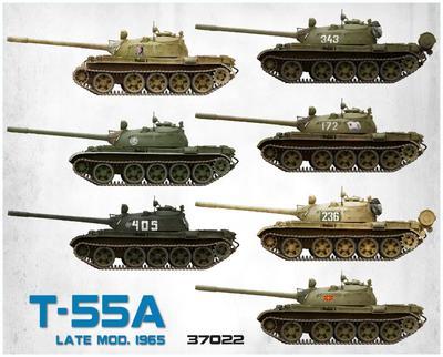 T-55 Late mod.1965 w/interior kit - 2