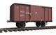 Railway Covered Goods Wagon 18 t " NTV" Type - 3/6