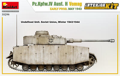 Pz.Kpfw.IV Ausf. H Vomag. EARLY PROD. MAY 1943. INTERIOR KIT - 3