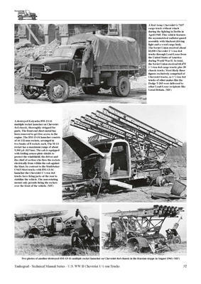 U.S. WWII Chevrolet 1 1/2-Ton 4x4 Cargo Trucks, M6 Bomb Service Truck & Other Variants - 3