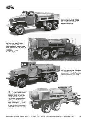 TM U.S. WWII GMC CCK 2 1/2-ton 6x6 Wrecker Truck & Gasoline Tank Truck,.... - 3
