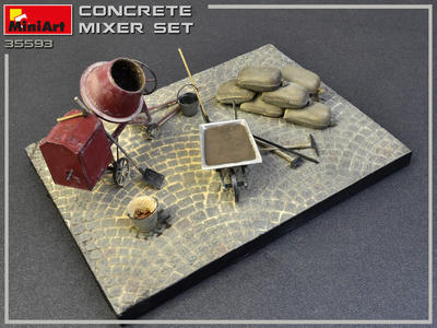 Concrete Mixer Set - Stavba, míchačka - 3