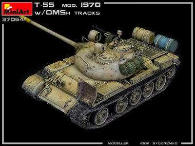 T-55 Early Mod 1970 with OMSh Track - 3