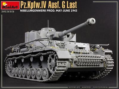 Pz.Kpfw.IV Ausf. G Last/Ausf. H Early. NIBELUNGENWERK PROD. MAY-JUNE 1943. 2 IN 1 INTERIOR - 3