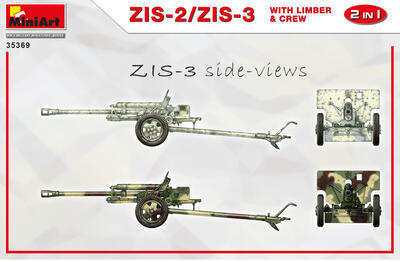 ZIS-2/ZIS-3 With LIMBER & CREW. 2 IN 1 - 3