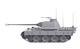 Pzkpfwg. V, Panther A Late, 2 in 1,  (SD.Kfz.171 / 268) w/o interier - 3/4