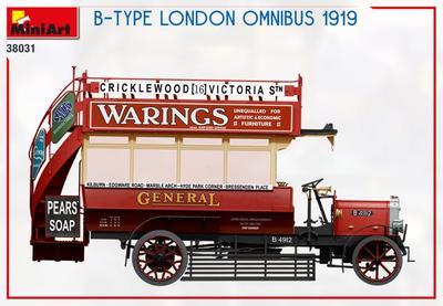 B-TYPE LONDON OMNIBUS 1919 - 3