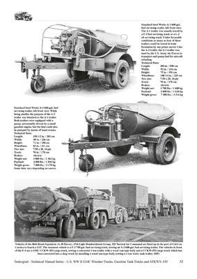 TM U.S. WWII GMC CCK 2 1/2-ton 6x6 Wrecker Truck & Gasoline Tank Truck,.... - 4