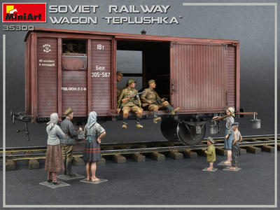 Soviet Railway Wagon "Teplushka"  - 4