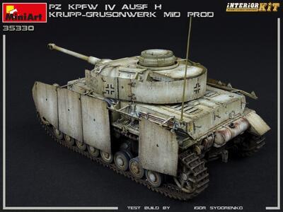 Pz.Kpfw.IV Ausf. H KRUPP-GRUSONWERK. MID PROD. AUG-SEP 1943. INTERIOR KIT - 4