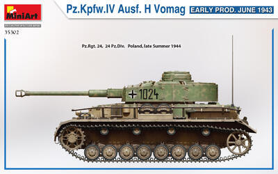 Pz.Kpfw.IV Ausf. H Vomag. EARLY PROD. JUNE 1943 - 4
