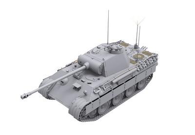 Pzkpfwg. V, Panther A Late, 2 in 1,  (SD.Kfz.171 / 268) w/o interier - 4
