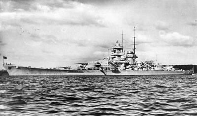German Gneisenau Battleship 1:200 - 5