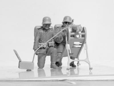 WWI German MG 08 MG Team - 5