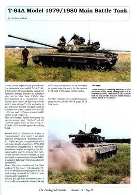 T-64A Model 1979/80 Main Battle Tank - The Tankograd Gazette 14 - 5