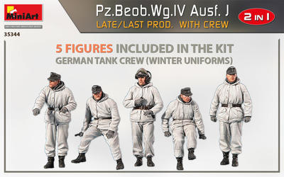 Pz.Beob.Wg.IV Ausf. J LATE/LAST PROD. 2 IN 1 W/CREW - 5