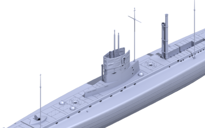 U-Boat SM U-9 - German WWI Petroleum-Electric U-Boat - 5