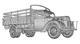 3t German Cargo Truck (Early Flatbed) V-3000S - 5/5