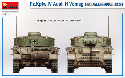 Pz.Kpfw.IV Ausf. H Vomag. EARLY PROD. JUNE 1943 - 5