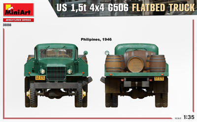 US 1,5t 4×4 G506 FLATBED TRUCK - 5