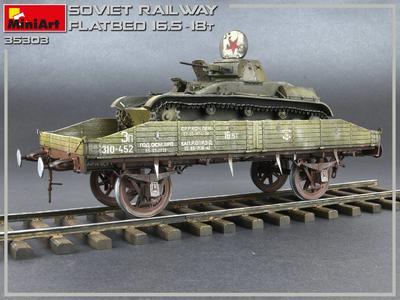 Soviet Railway Flatbed 16,5-18 t - 6