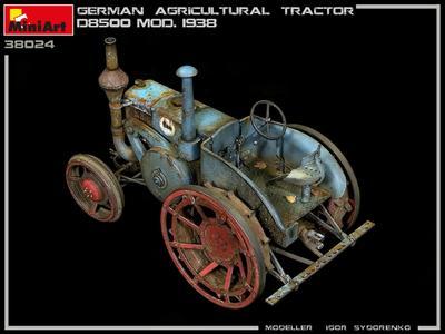 GERMAN AGRICULTURAL TRACTOR D8500 MOD. 1938 - 6