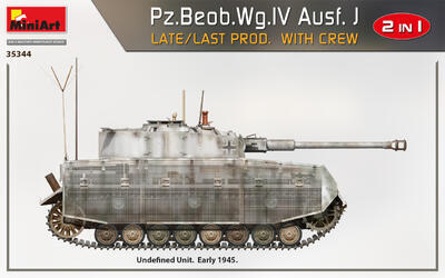 Pz.Beob.Wg.IV Ausf. J LATE/LAST PROD. 2 IN 1 W/CREW - 6