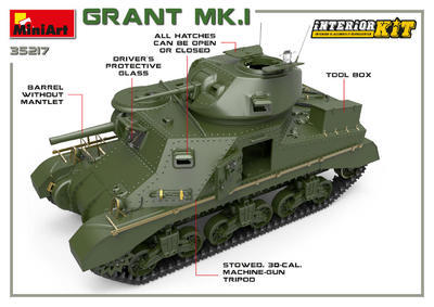 Grant Mk.I w/ Interior Kit - 6