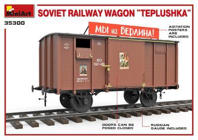 Soviet Railway Wagon "Teplushka"  - 7