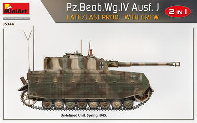 Pz.Beob.Wg.IV Ausf. J LATE/LAST PROD. 2 IN 1 W/CREW - 7